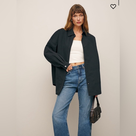 Reformation Jackets & Blazers - Reformation Layne Jacket | black 🎉NWT🎀